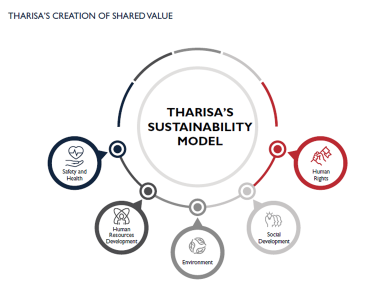 Tharisa creation of shared value